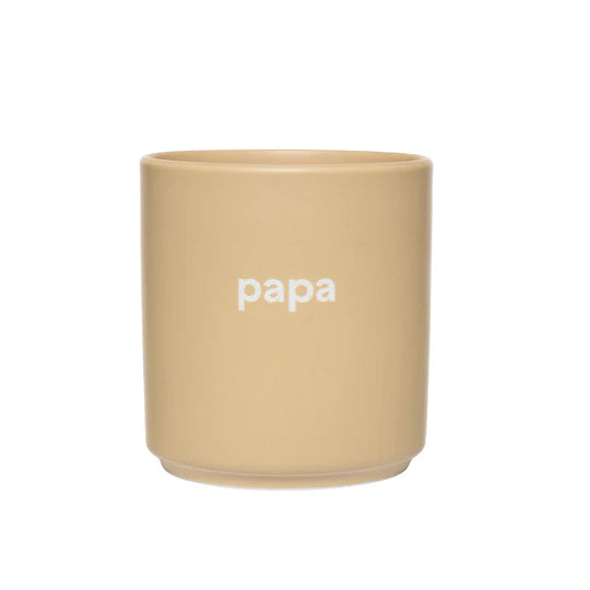 Design Letters VIP LIEBLINGSBECHER - MOM & DAD KOLLEKTION beige/papa