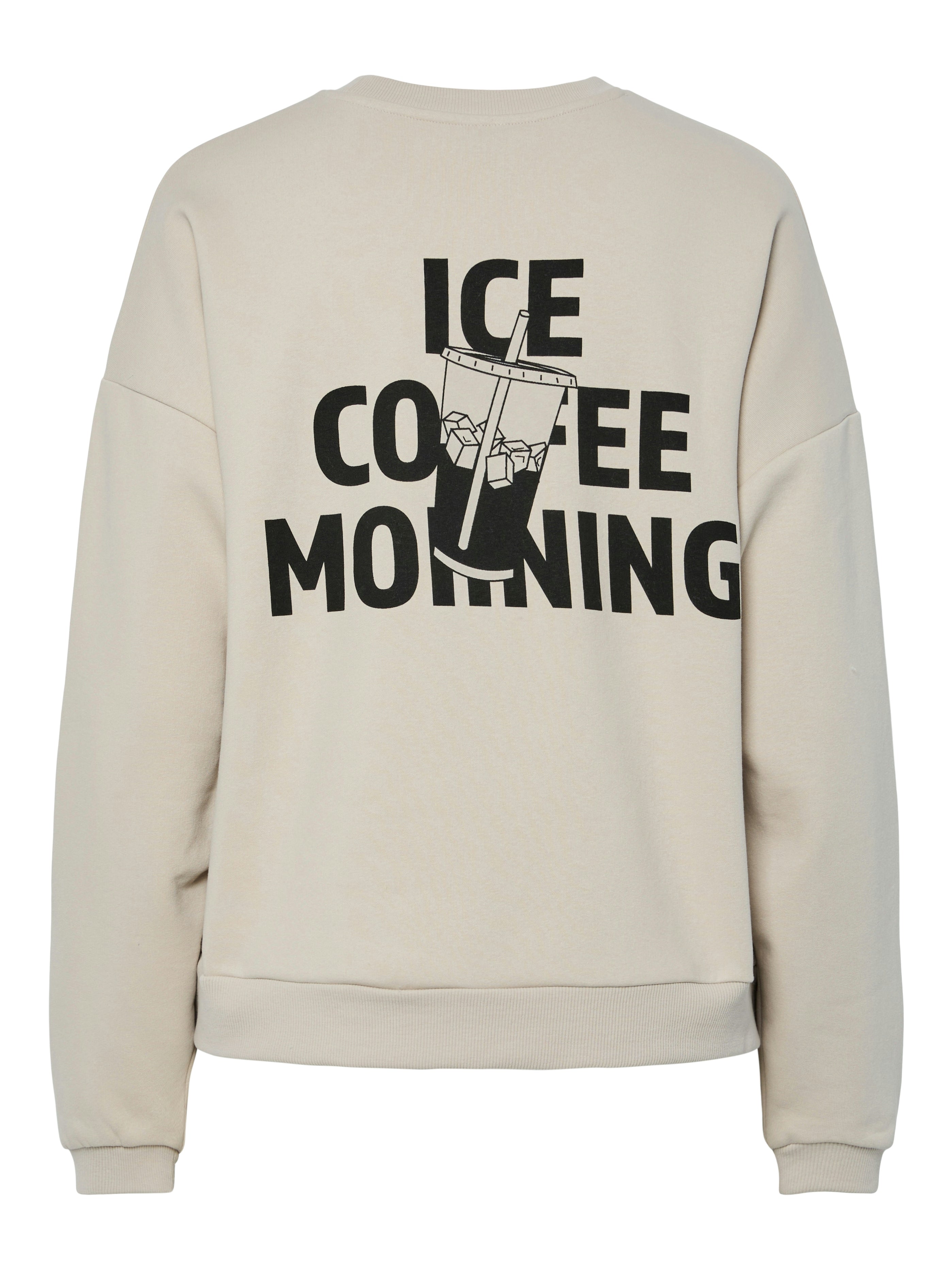 Pieces "Jyllie" O-Neck Sweater coffee