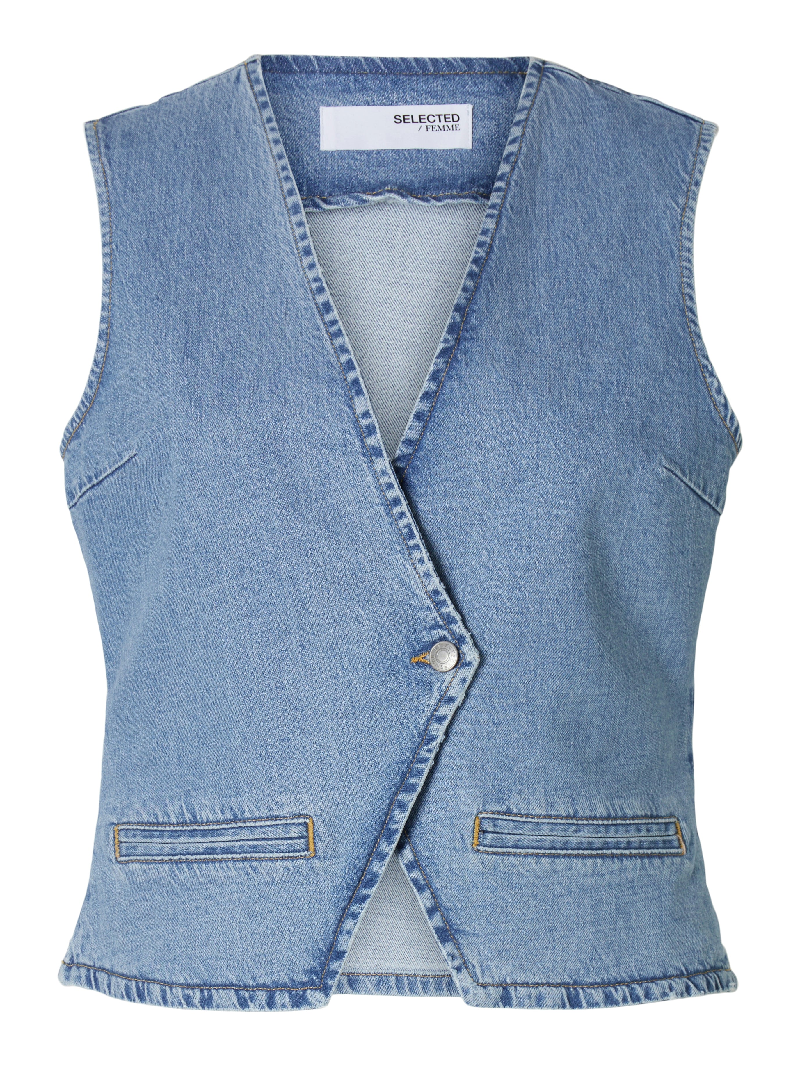 Selected Femme "Ellin" Denim Vest