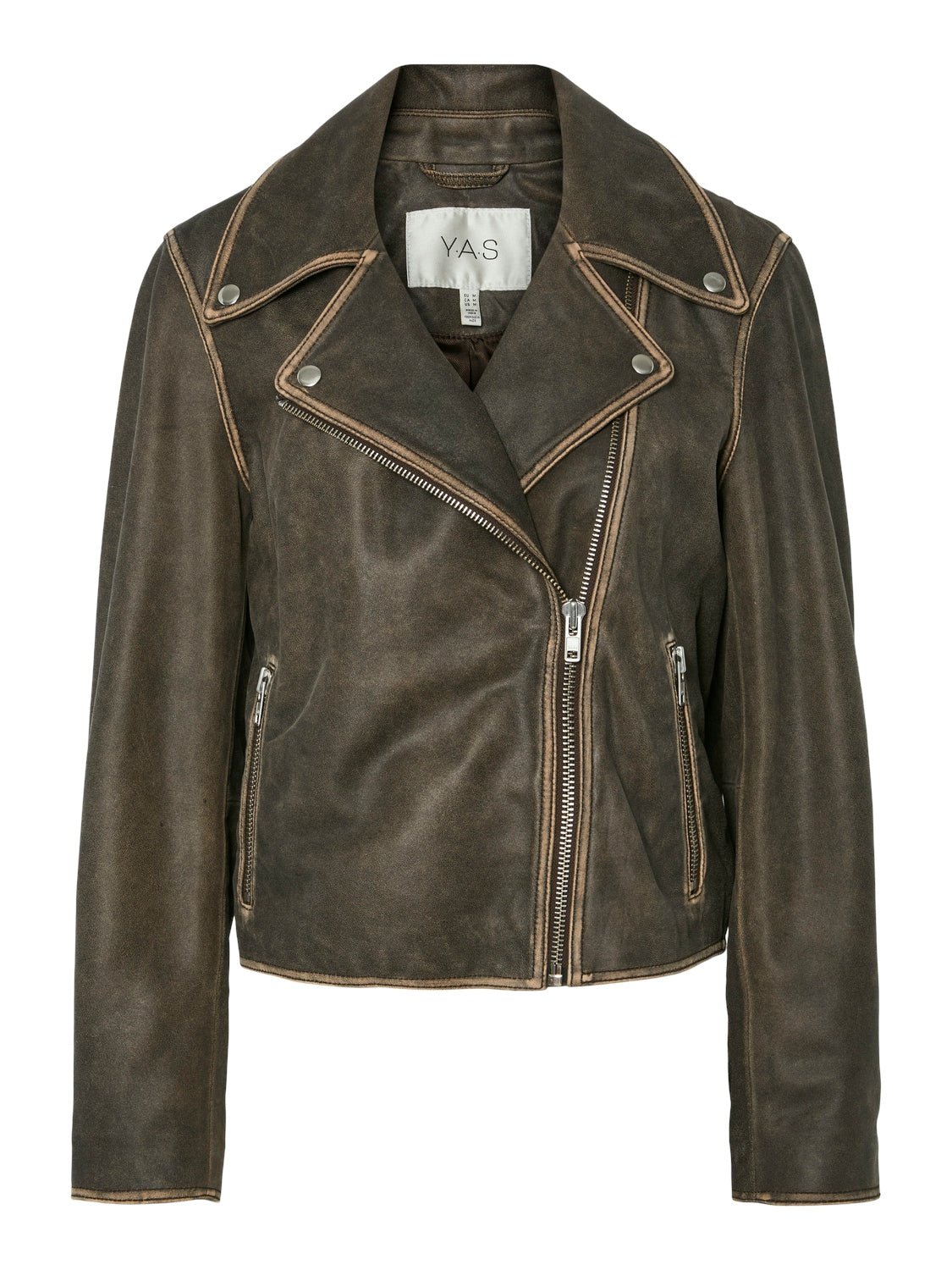 YAS "Pixie" Leather Jacket