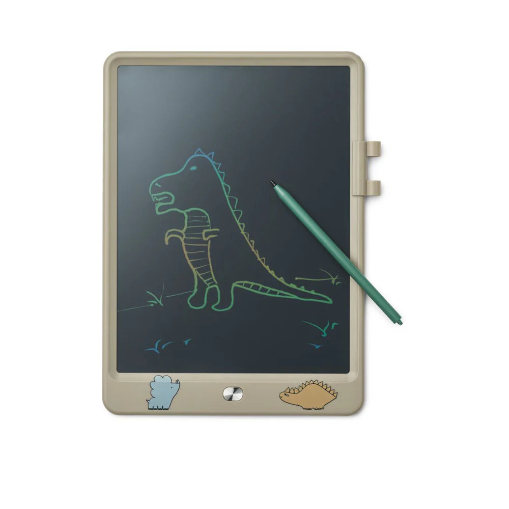 Liewood ZORA LCD-ZEICHENTAFEL DINOSAURS / MIST