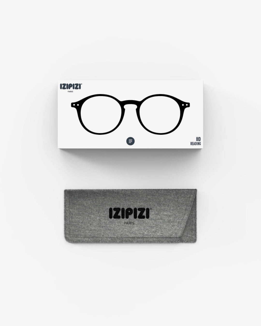 IZIPIZI Lesebrille- #D BLACK