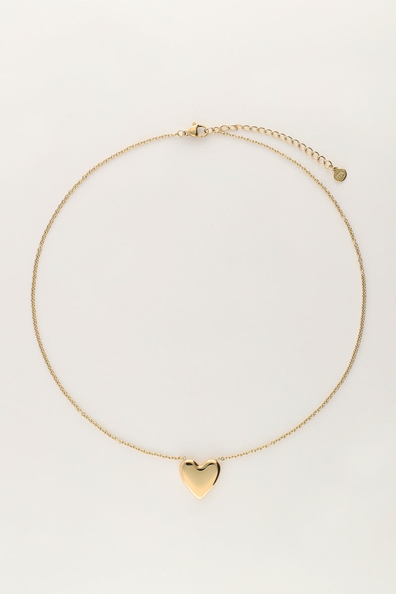 My Jewellery Minimalistische Kette mit Herz gold